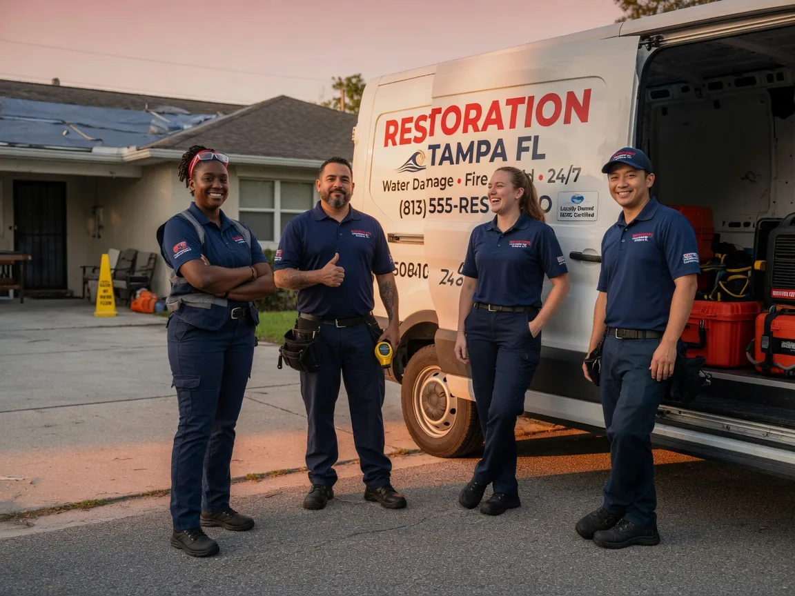 Water Damage Restoration company in Belmont, MS